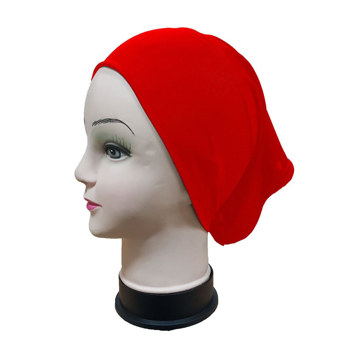 Women's Silky Knit Tube Under Scarf - Plain Color