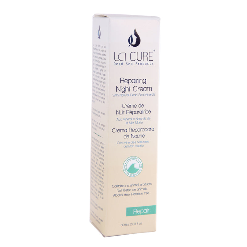 La Cure Dead Sea Repairing Night Cream, It helps purify and nourish the skin, leaving it healthy, silky and smooth (2.03fl oz)