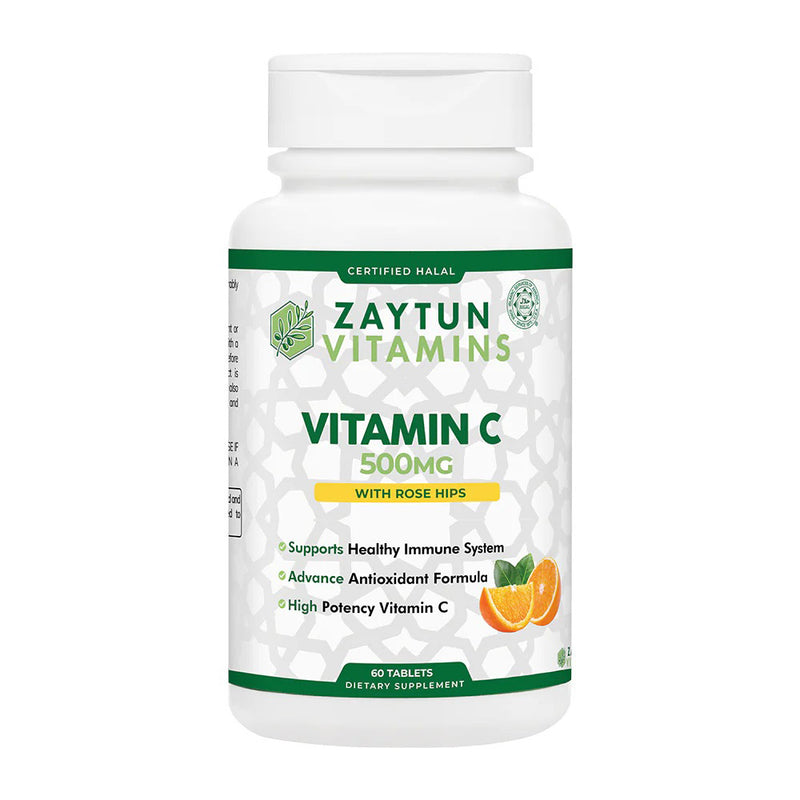 Halal Vitamin C 500 mg (60 Tablets)