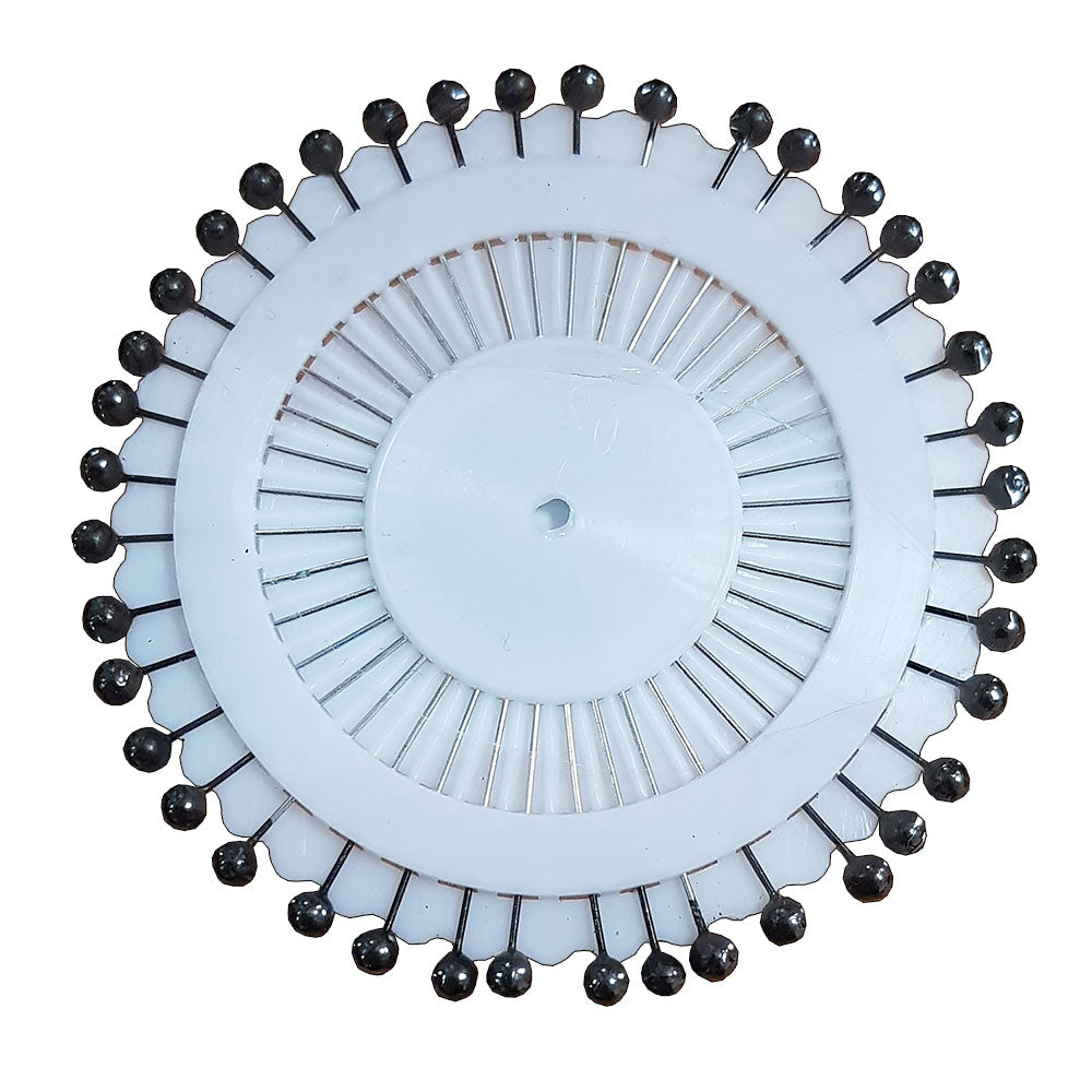 Ball Head Straight Hijab Pins