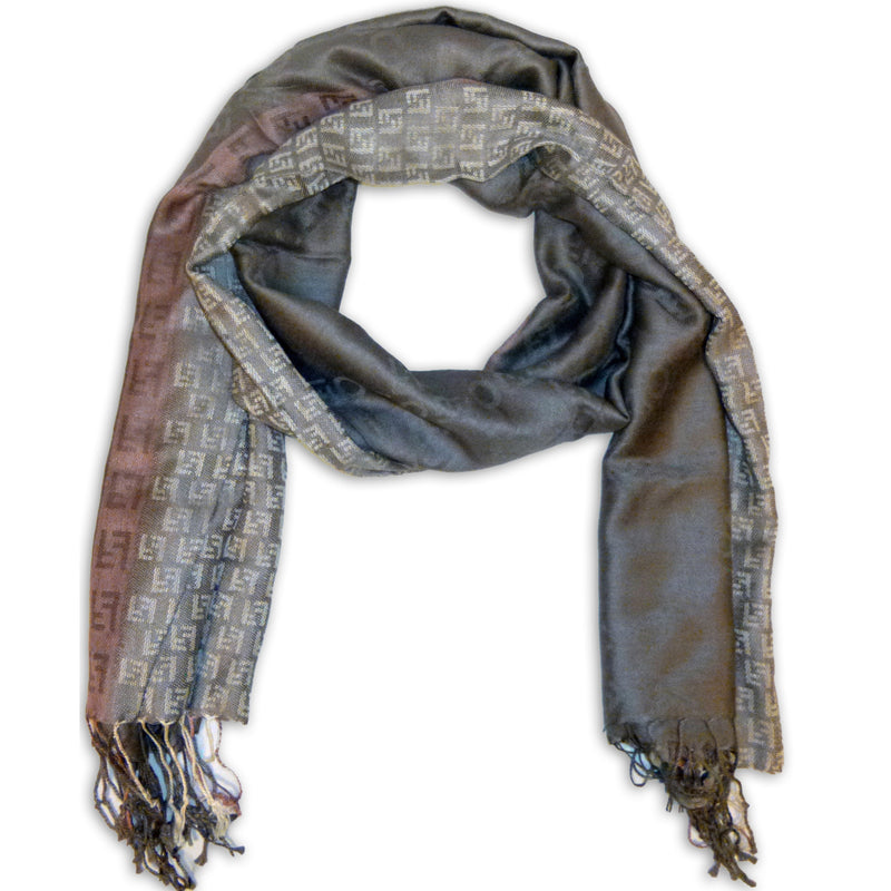 Women's Fancy Winter Scarf Wrap Shawl with Fringes