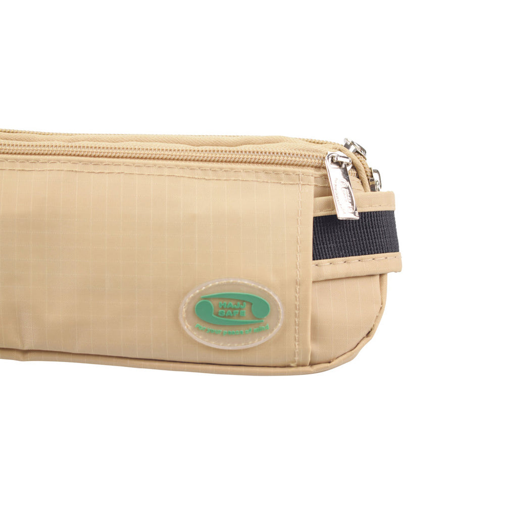 Hajj & Umrah Anti-Theft Waist Bag and Ihram Belt (Medium)