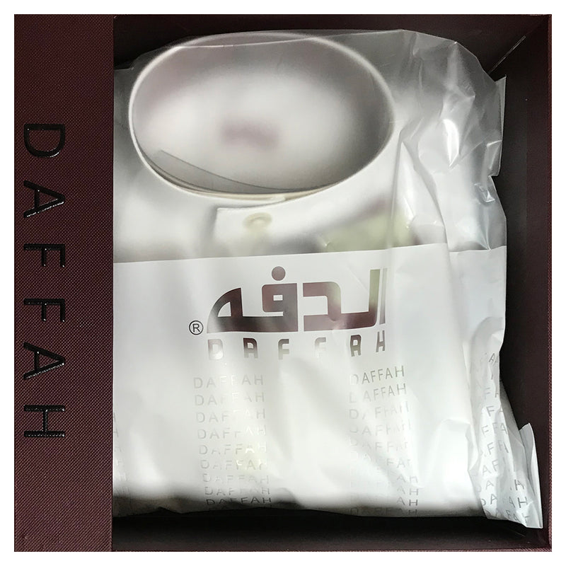 High Quality Daffah Thobe Summer - Luxury Saudi Dishdasha - White
