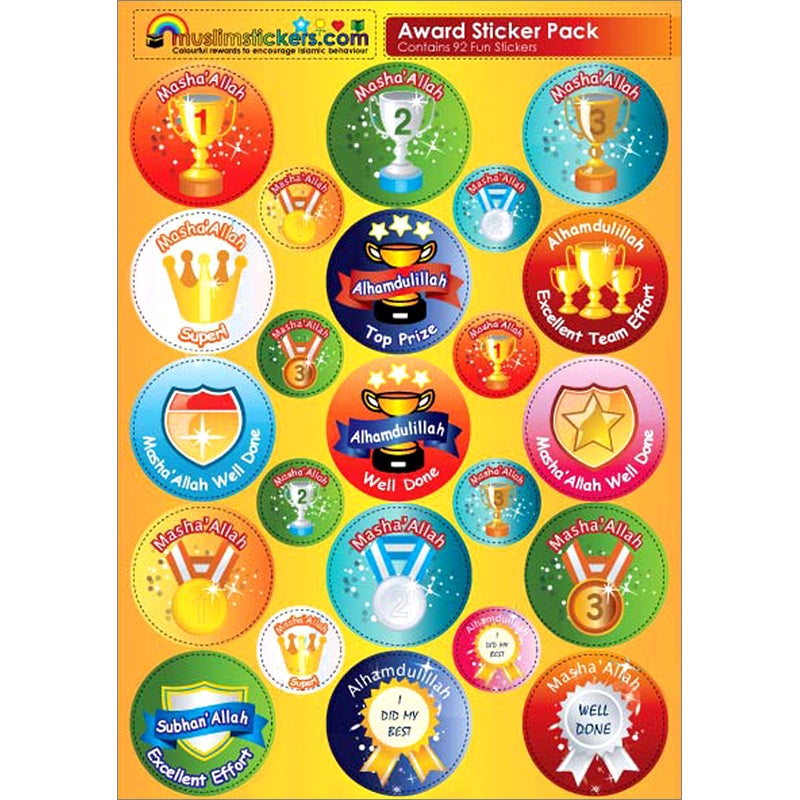 Kids Reward Stickers, Student Reward Sticker Bundle