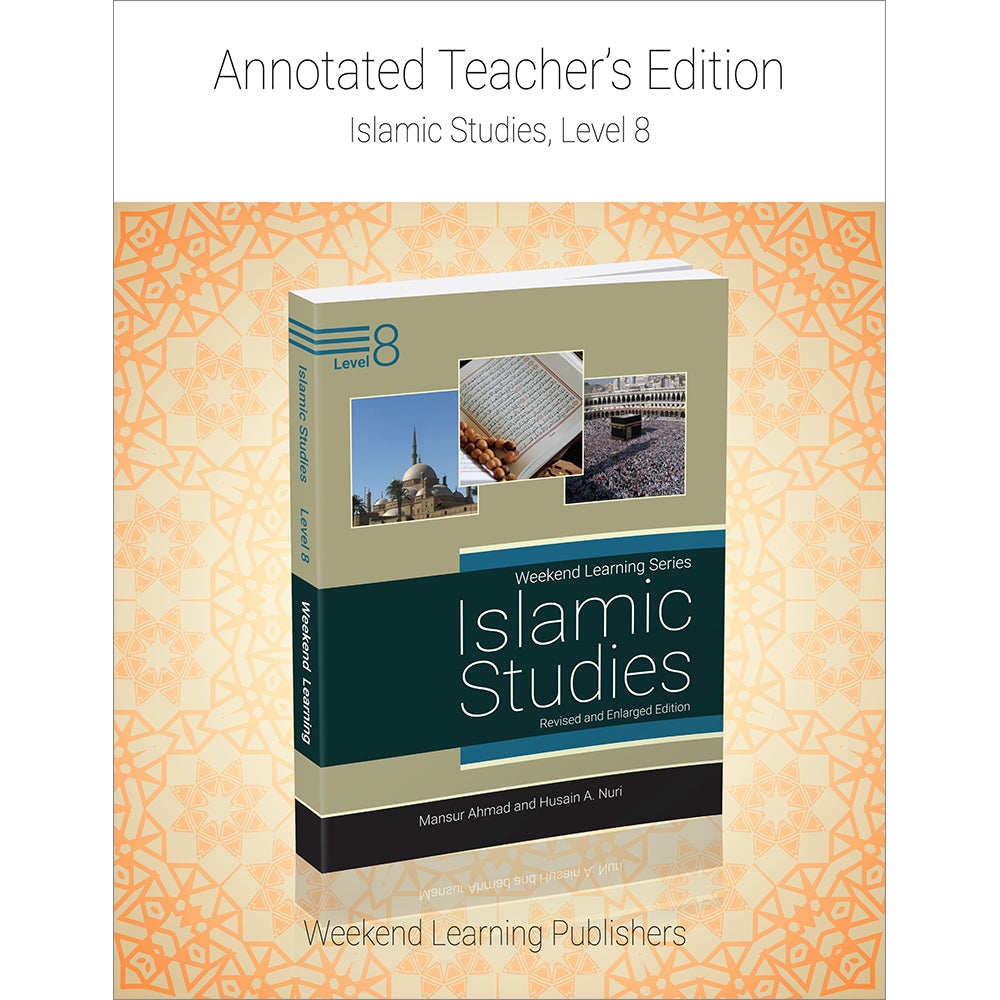 Weekend Learning Islamic Studies: Teacher Guide Level 8 (With USB)