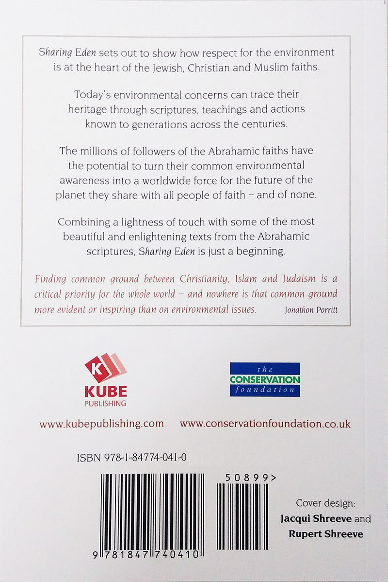 Sharing Eden: Green Teachings from Jews, Christians and Muslims