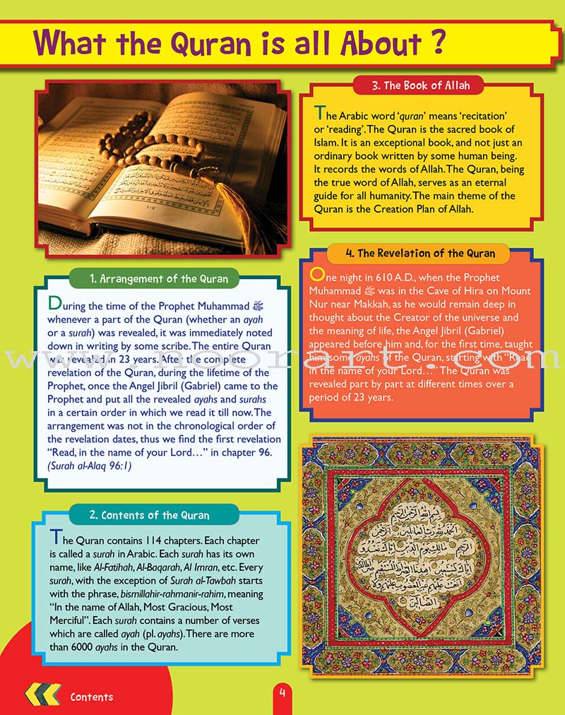 Awesome Quran Facts, a colorful reference guide (Hardcover)