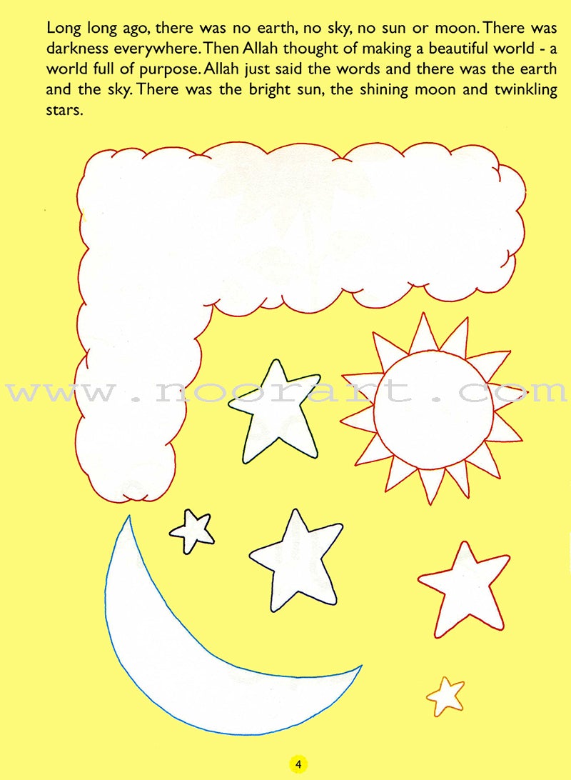 Stories from the Qur'an Big Coloring Book (Colored Book)