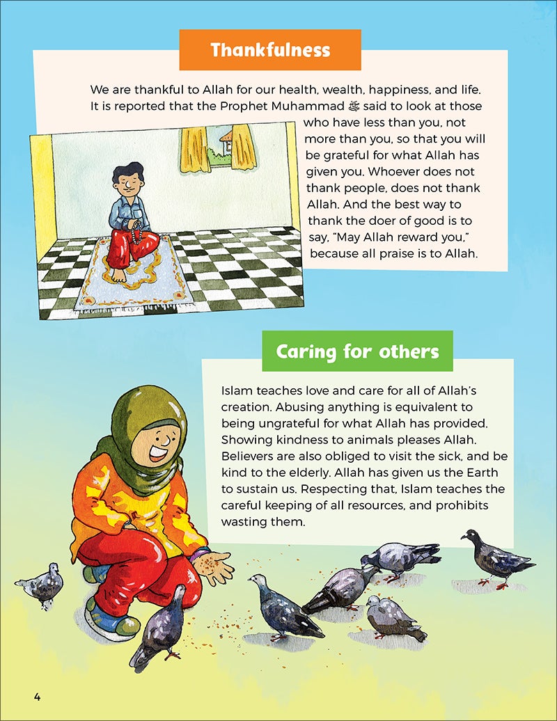 Islamic Values for Children (Medium Size)