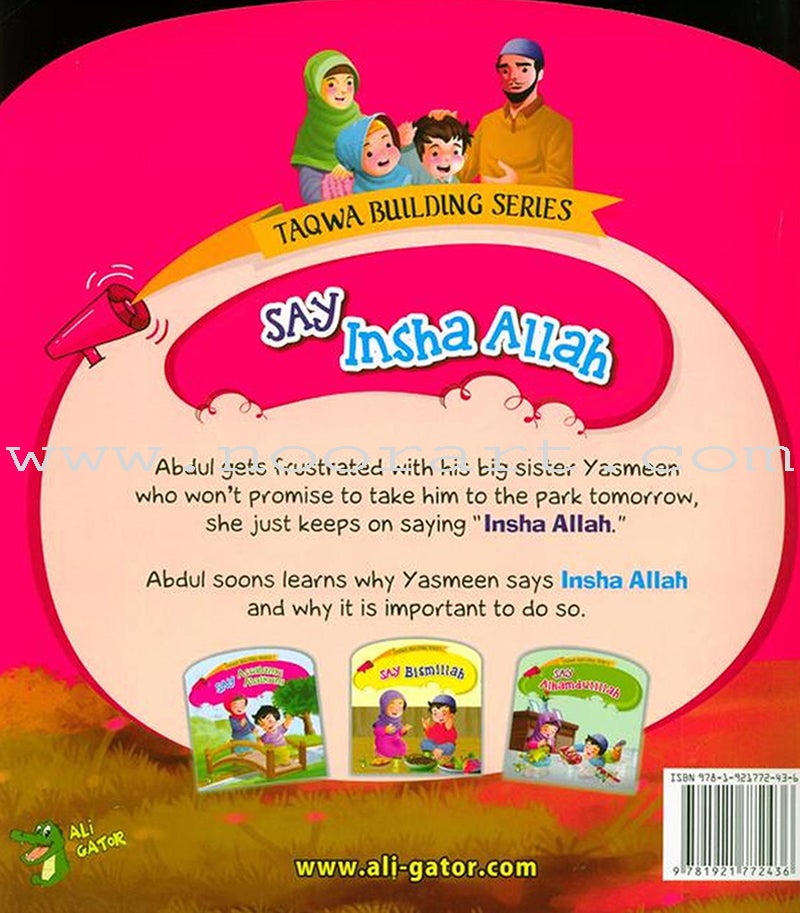 Say Insha Allah (Taqwa Building Series)