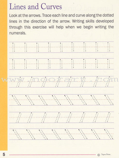 Learning Numbers and Counting in Arabic
