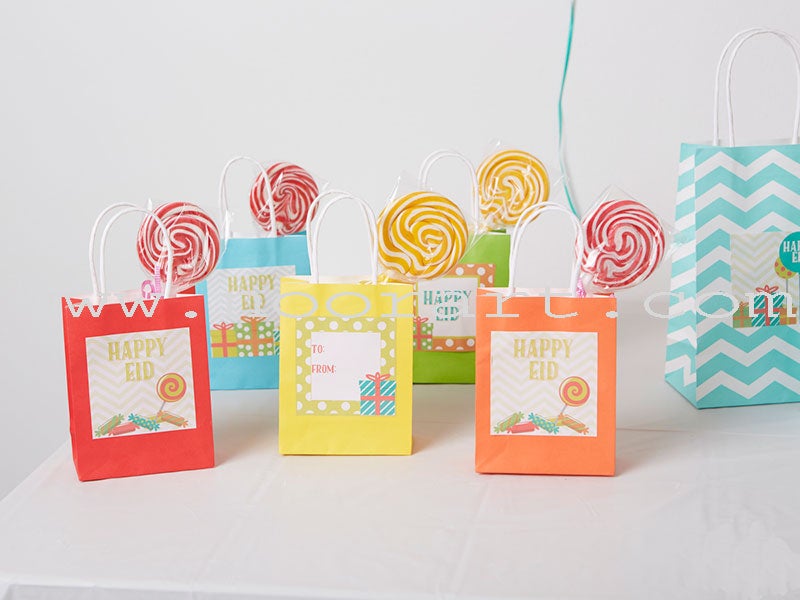 Happy Eid Stickers (Pack of 12)