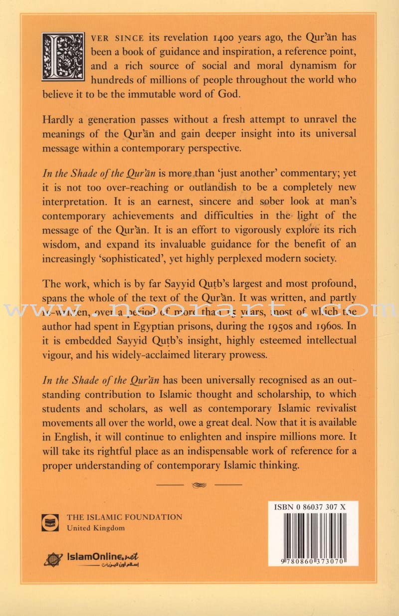 In the Shade of the Qur'an: Volume 5 (V)