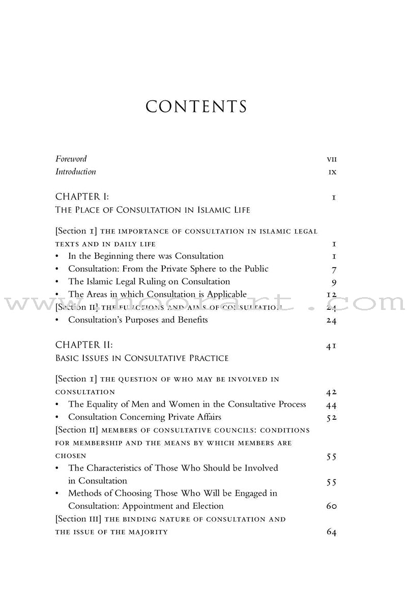 Al-Shura: The Qur'anic Principle of Consultation