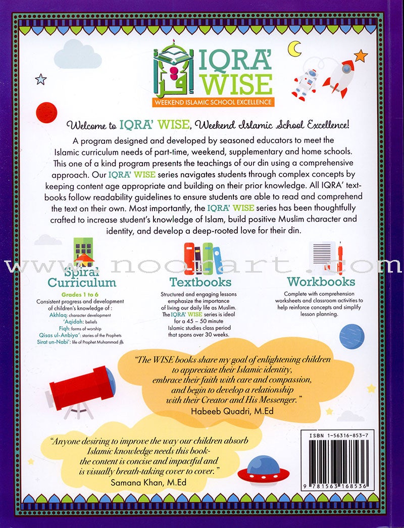 IQra' Wise (Weekend Islamic School Excellence) Textbook : Grade two
