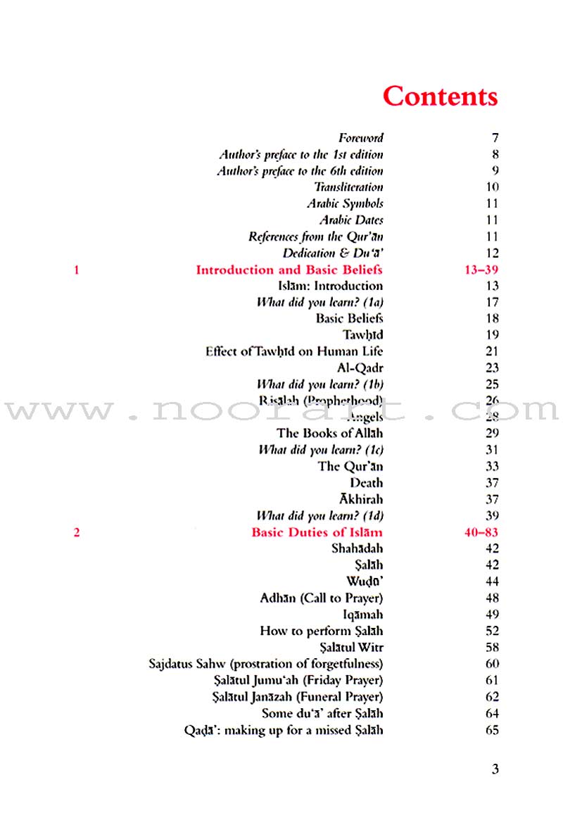 Islam Beliefs and Teachings