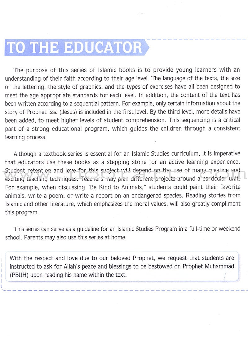 Learning and Living Islam: Level 6