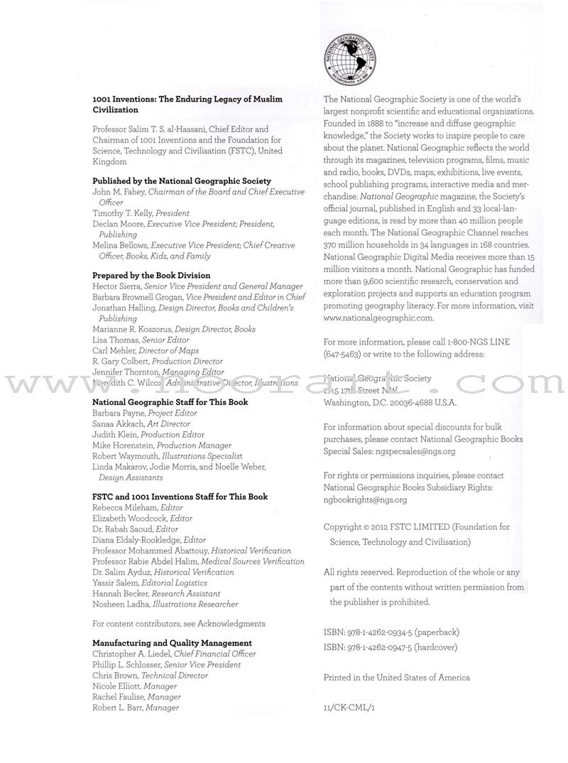 1001 Inventions: The Enduring Legacy of Muslim Civilization (3rd Edition, English Edition)