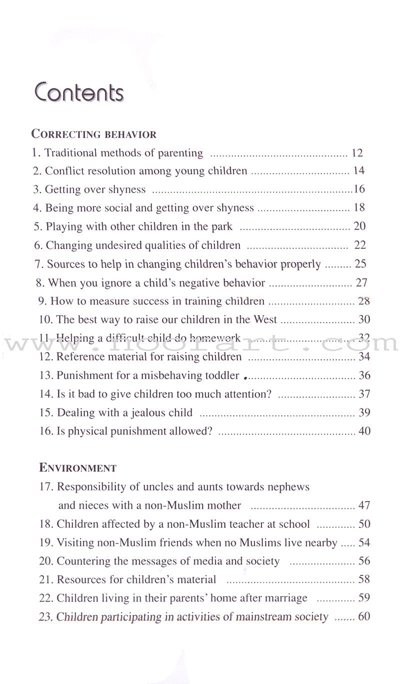 Answers to Frequently Asked Questions on Parenting: Part 1