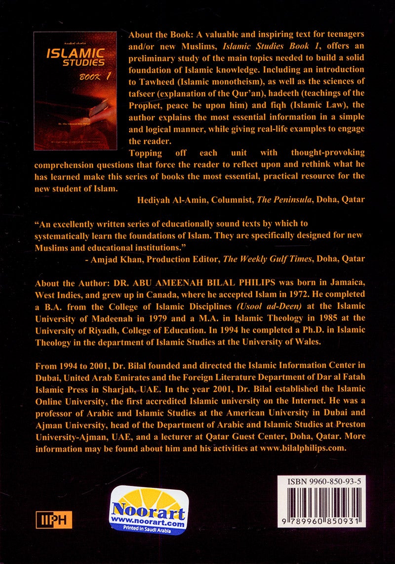 Islamic Studies: Book 1 دراسات إسلامية