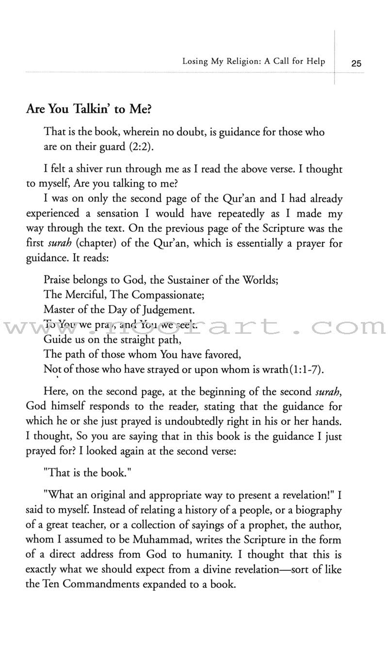 Losing My Religion: A Call for Help