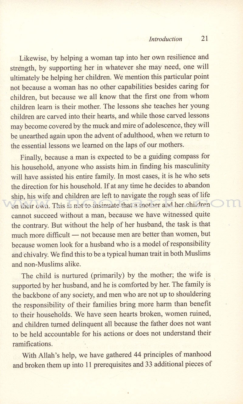 44 Ways to Manhood: Breaking Old Habits and Building New Personalities Based on Qur'an and Sunnah رق للرجولة: كسر العادات القديمة وبناء شخصيات جديدة قائمة على القرآن والسنة44