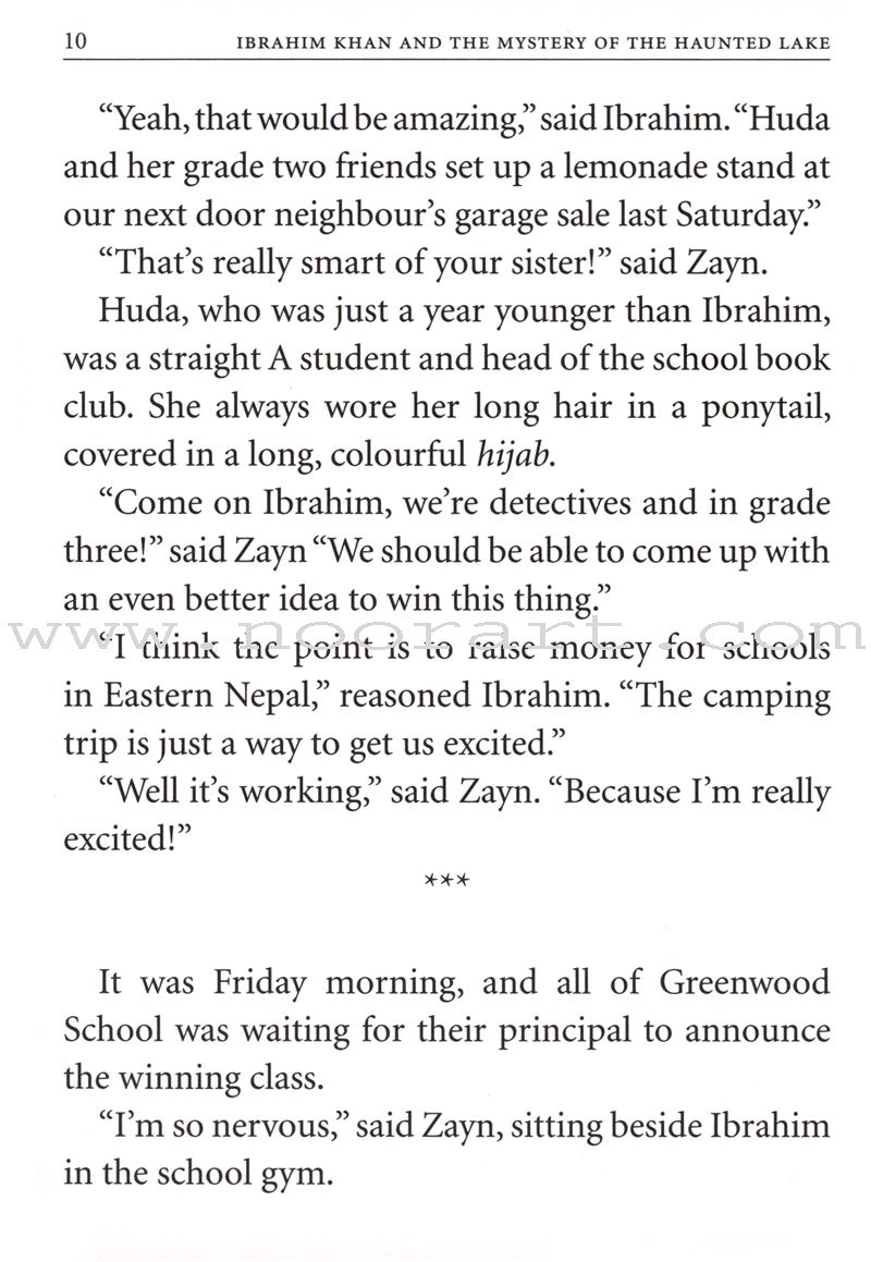 Ibrahim Khan and the Mystery of the Haunted Lake