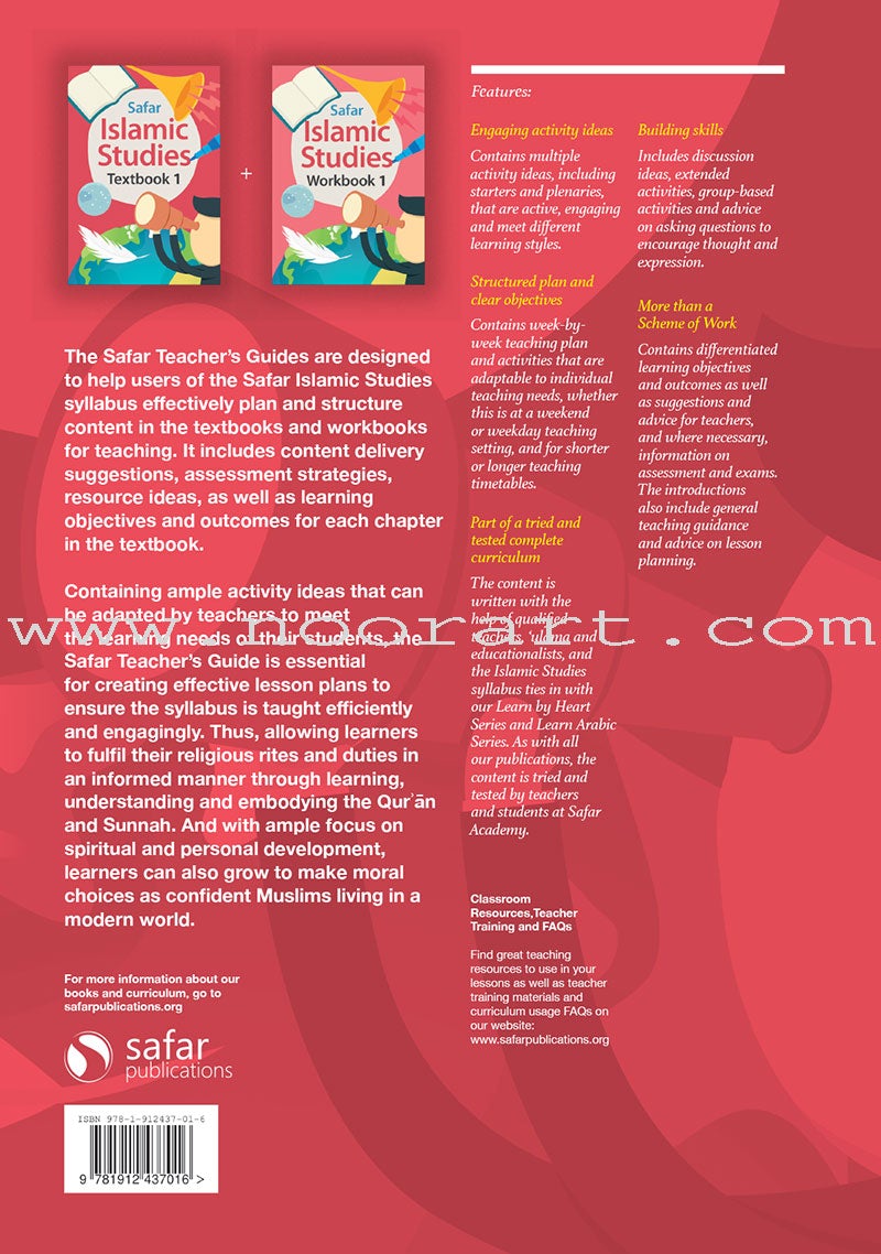 Safar Teacher's Guide for Islamic Studies: Level 1