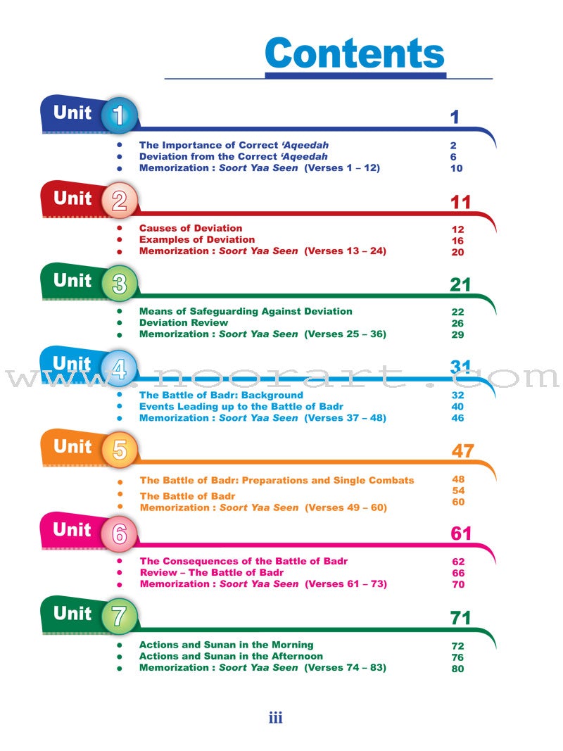 ICO Islamic Studies Textbook: Grade 10, Part 1