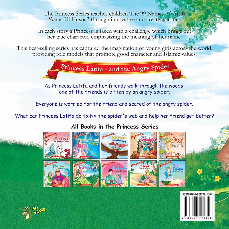 The 99 Names of Allah - Princess Series: Princess Latifa and the Angry Spider