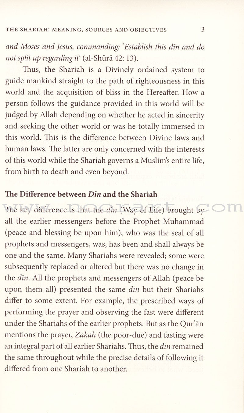 Shariah: A Divine Code of Life