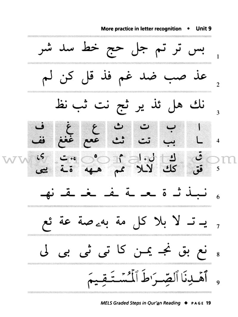 Graded Steps in Qur'an Reading (Teacher's/Self Study Edition)