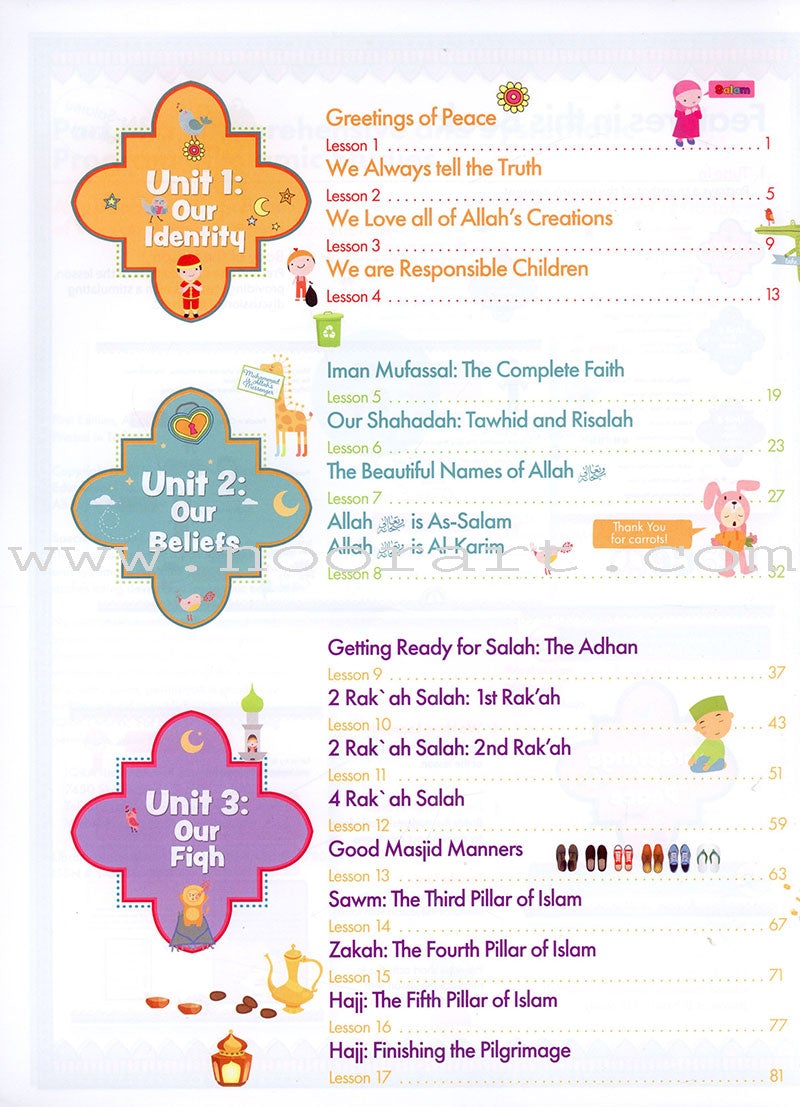 IQra' Wise (Weekend Islamic School Excellence) Textbook : Grade two
