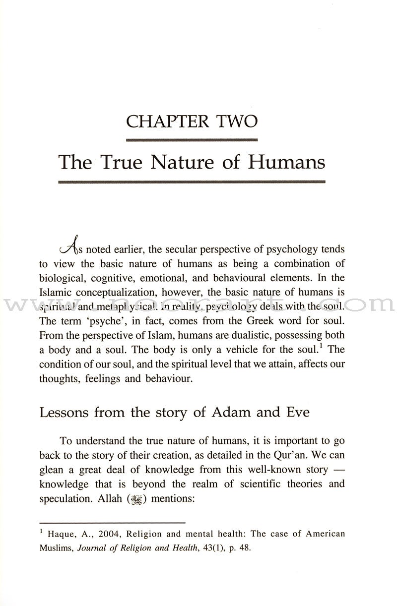 Psychology from the Islamic Perspective