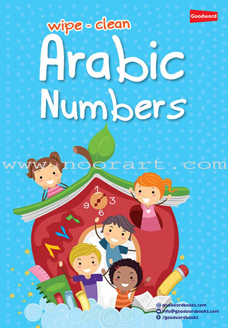 Wipe-Clean Arabic Numbers