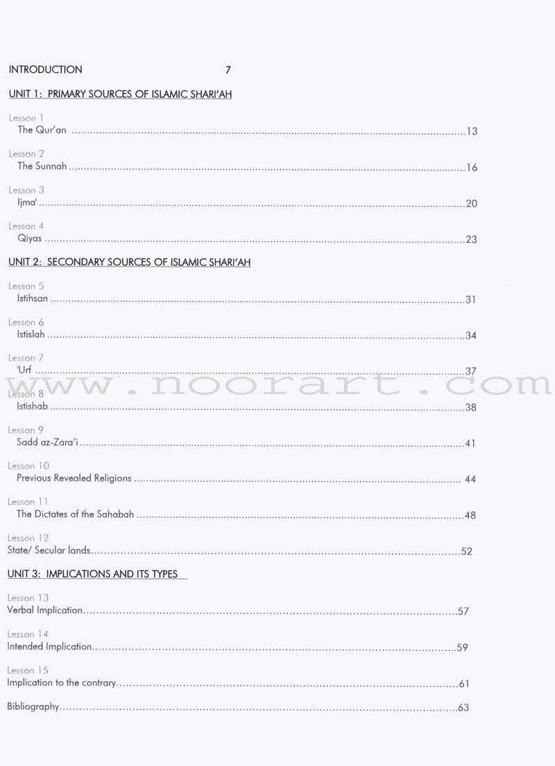 An Introduction to Usul al-Fiqh