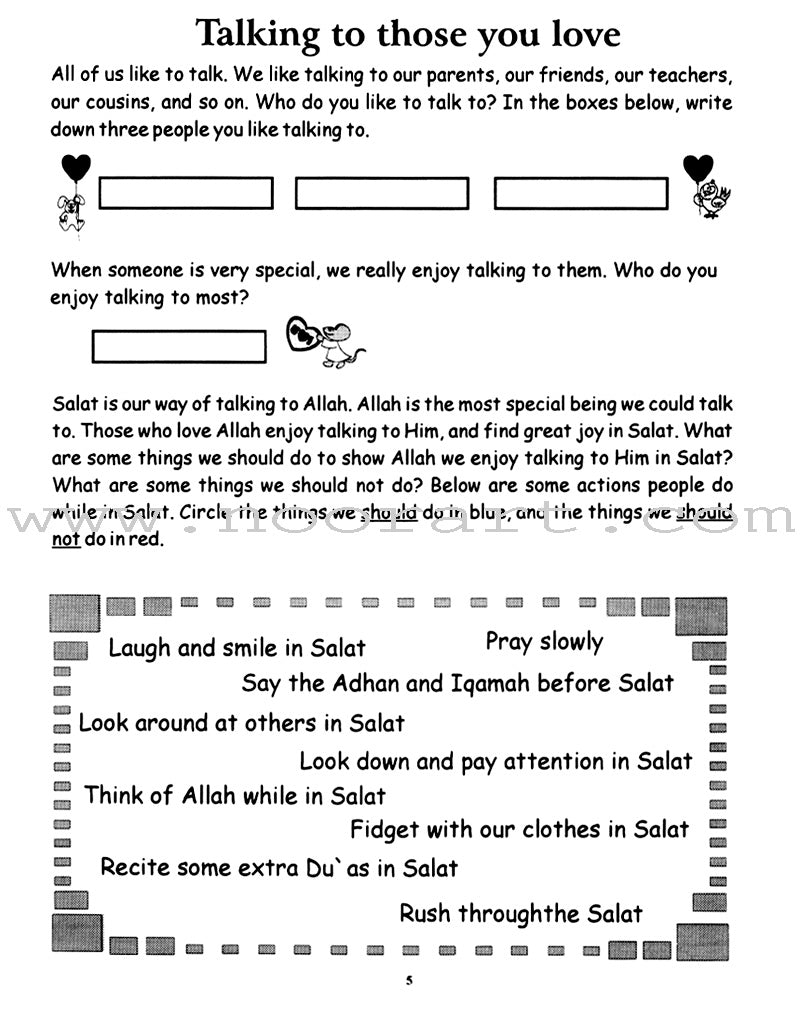 My Salat Fun Book