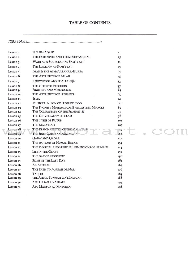 An Introduction to Islamic Beliefs