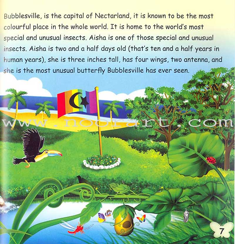 Aisha goes in Search of Colour