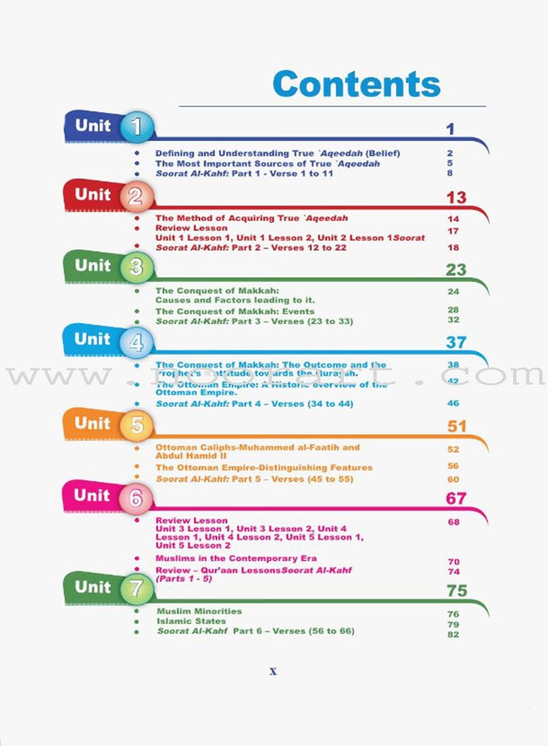 ICO Islamic Studies Teacher's Manual: Grade 12, Part 1