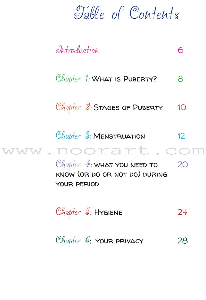 Muslim Girl, Growing Up: A Guide to Puberty