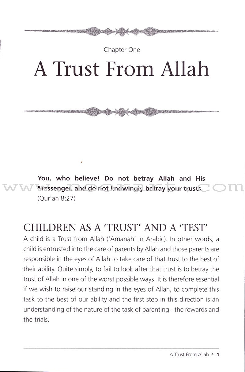 A Guide to Parenting in Islam: Cherishing Childhood