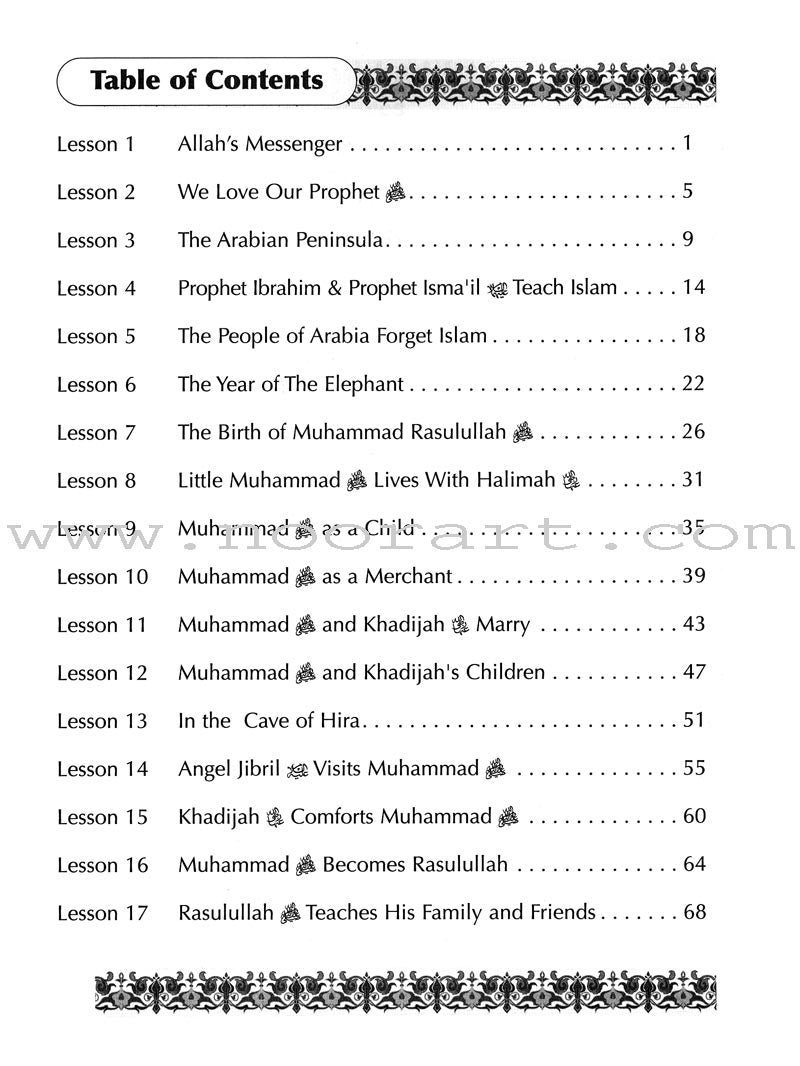 Sirah of Our Prophet Workbook: Level 2