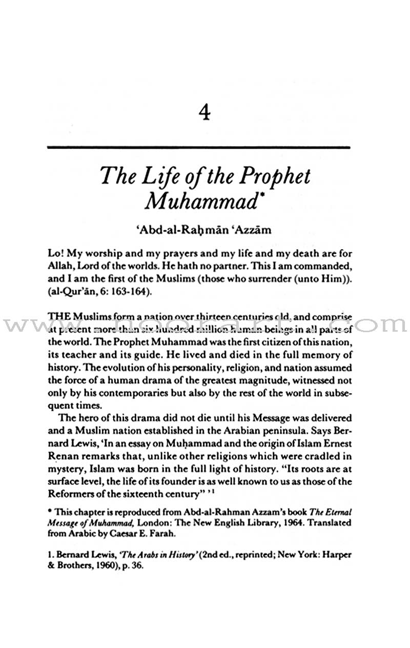 Islam its Meaning and Message