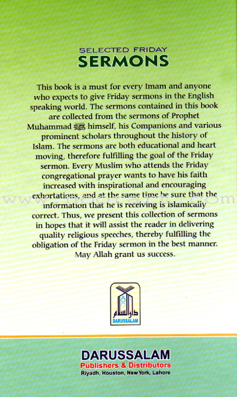 Selected Friday Sermons