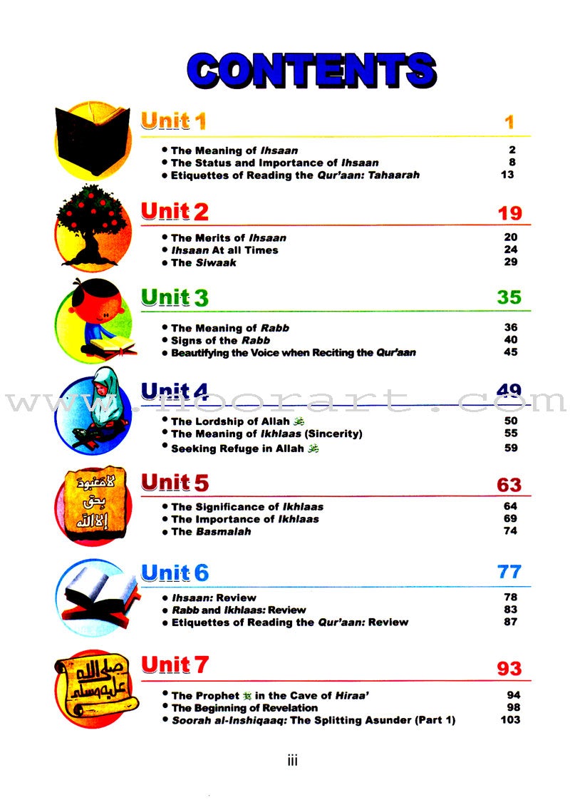 ICO Islamic Studies Textbook: Grade 3, Part 1 (With Access Code)