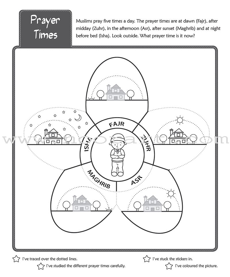 All About Prayer (Salah) Activity Book