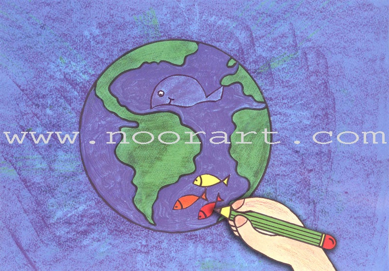 Grammar in Stories: Present Tense - I Like to Draw أحب أن أرسم