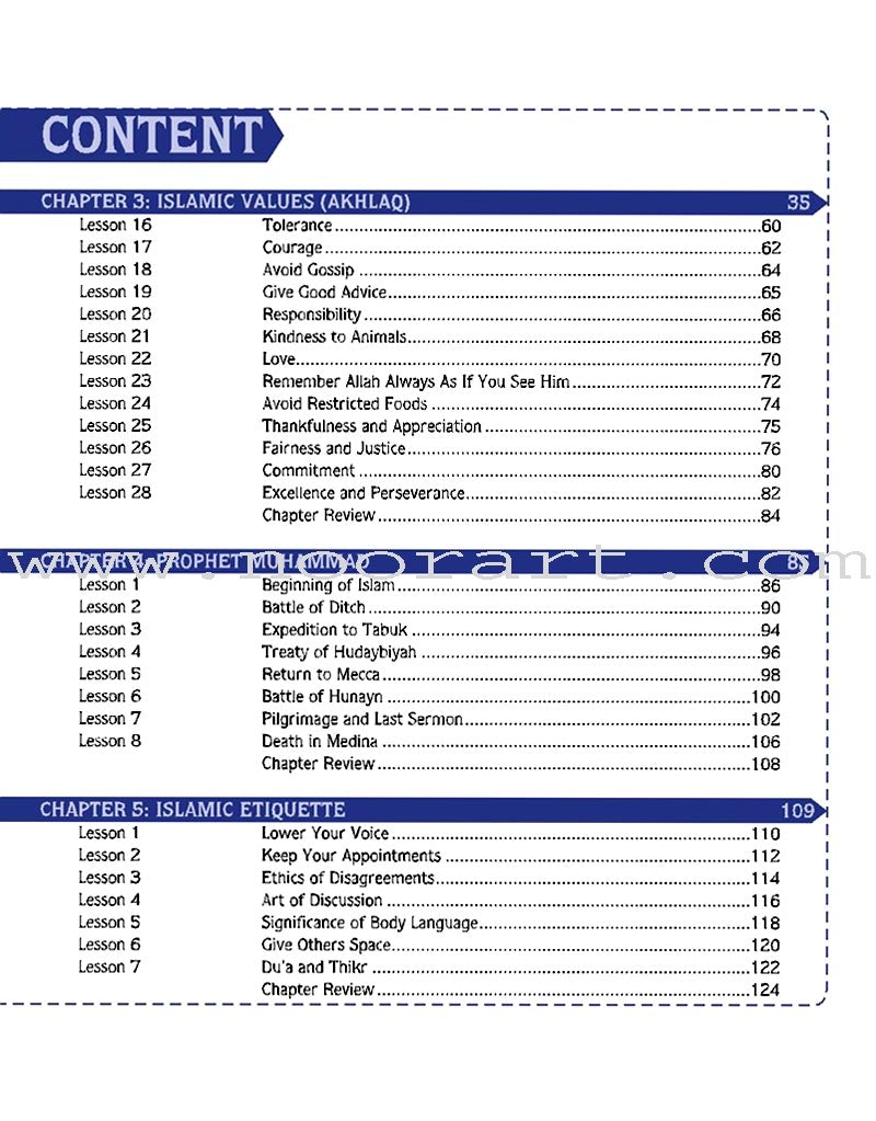 Learning and Living Islam: Level 6