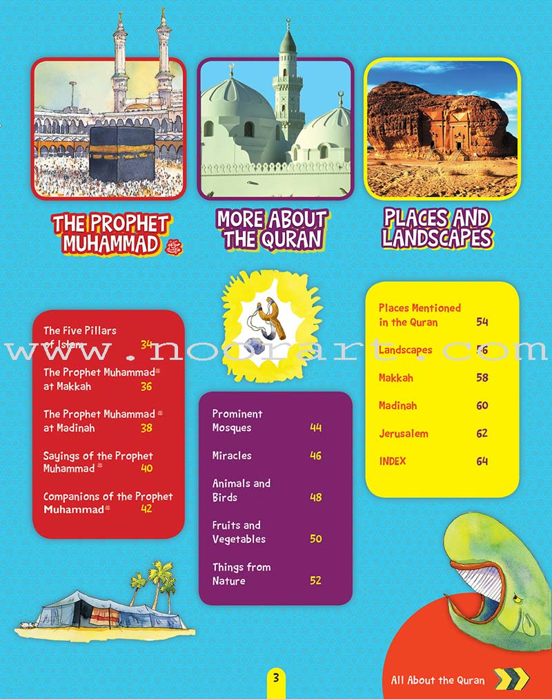 Awesome Quran Facts, a colorful reference guide (Hardcover)